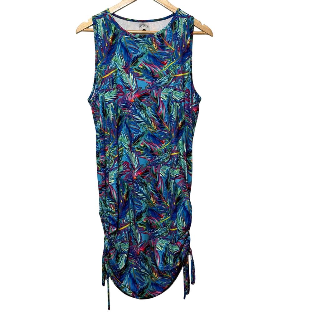 CVG Multiway Dress Side-Tie Adjustable Feathers Constantly Varied Gear Size M/L - Picture 7 of 8